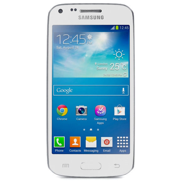 Samsung Galaxy Core Plus White 3D model_3