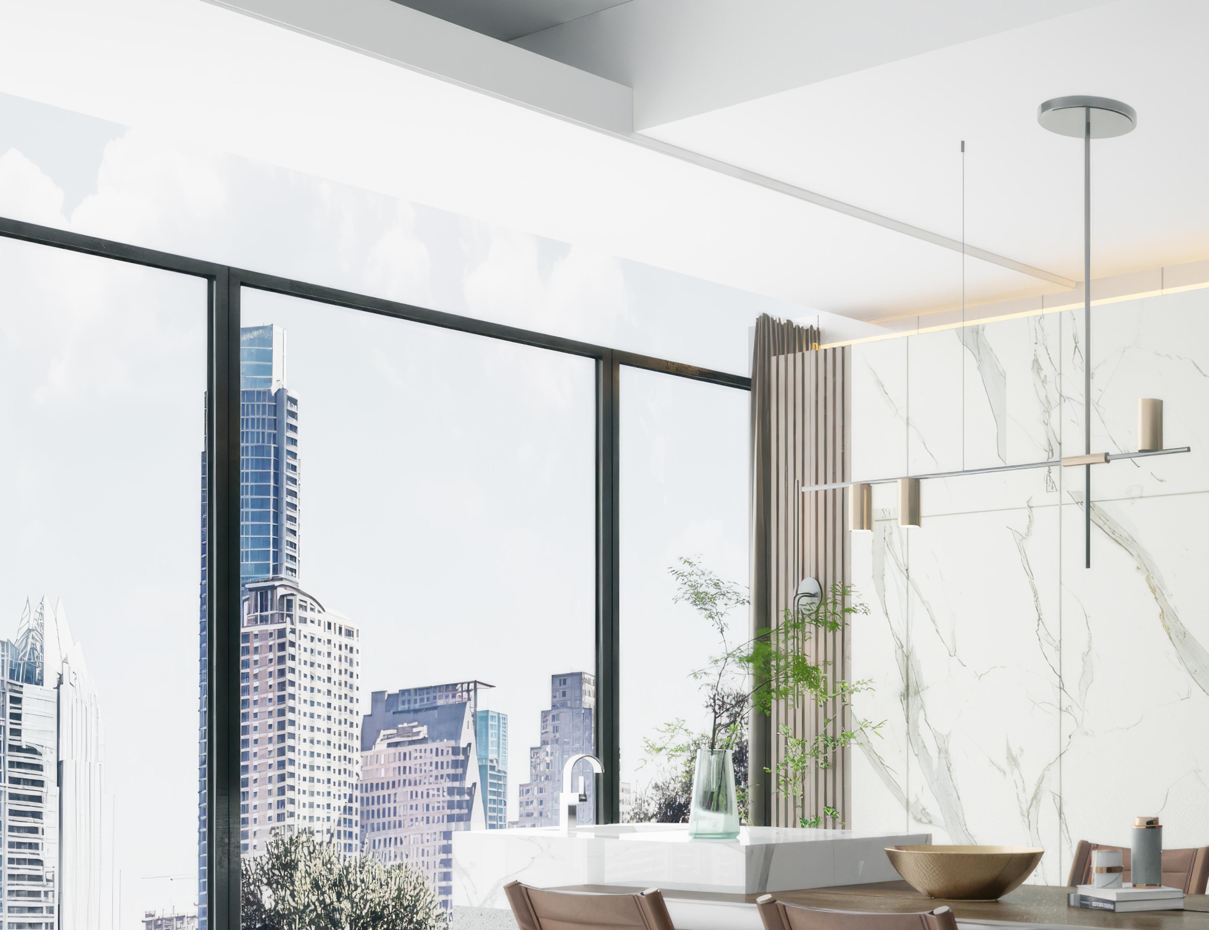 dining table style chair Modern 3D model_2