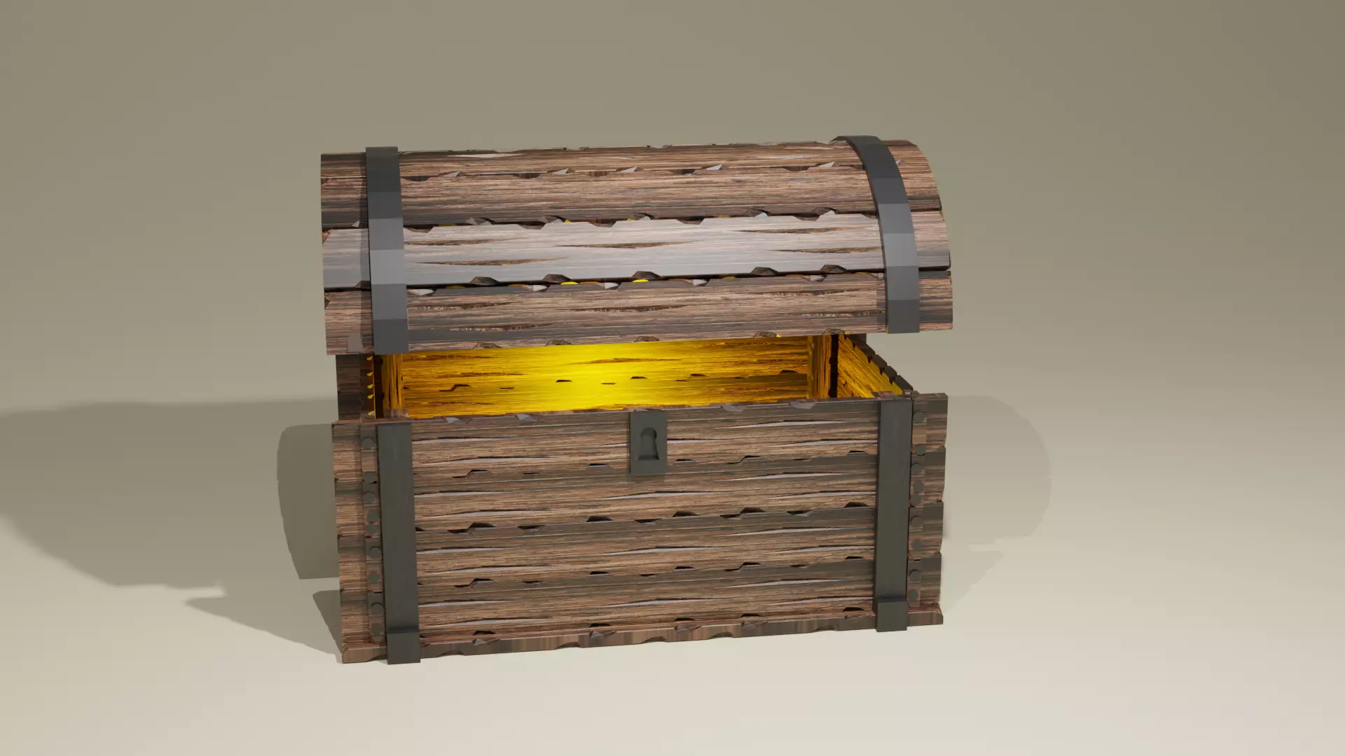 chest Free low-poly 3D model
