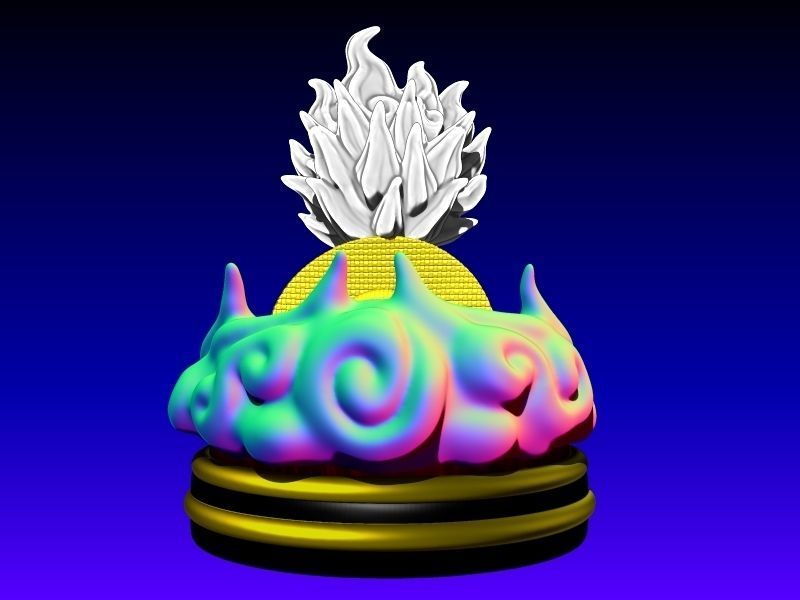 LUFFY GEAR 5 BUST ONE PIECE 3D print model_2