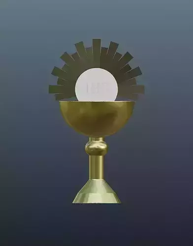 Holy Grail - Holy communion Topper and Decoration 3D print model