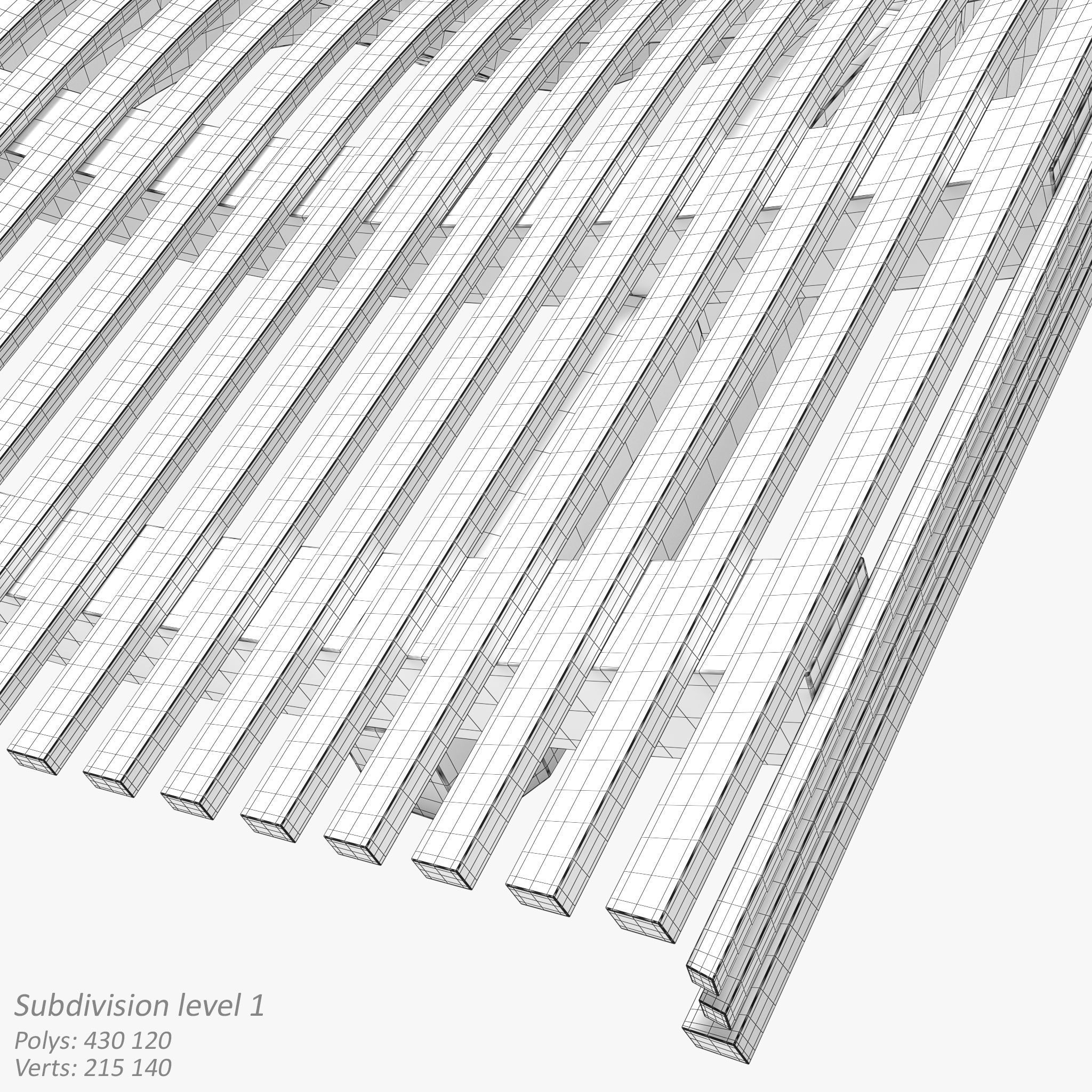 Sun Lounger 3D model_12