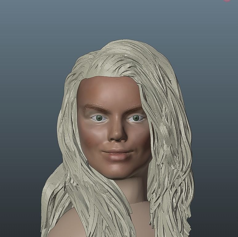 Margot Robbie - Barbie Figurine 3D print model_4