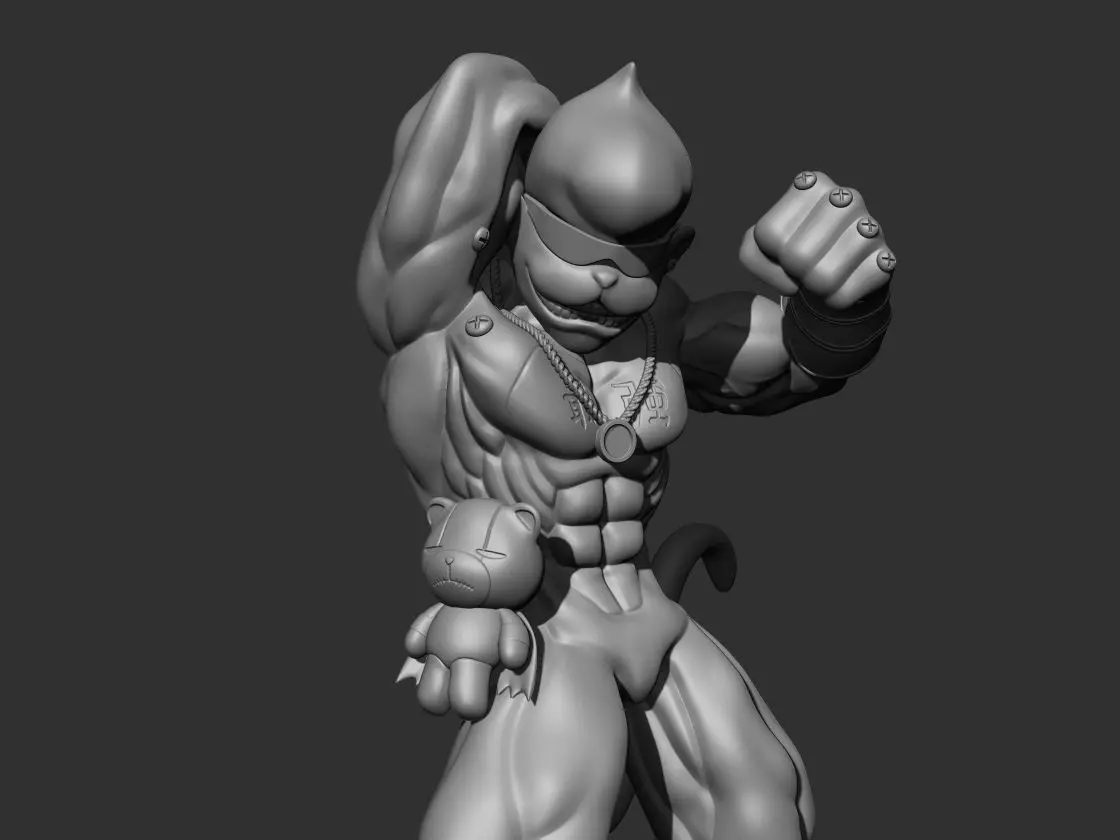 Metal Etemon 3d model  3D print model_0