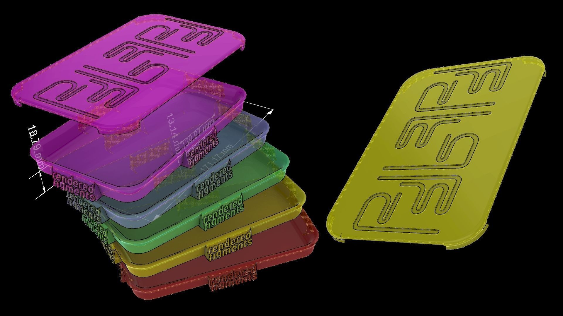 3D PRINTED SMOKE OUT TRAY 3D print model_4