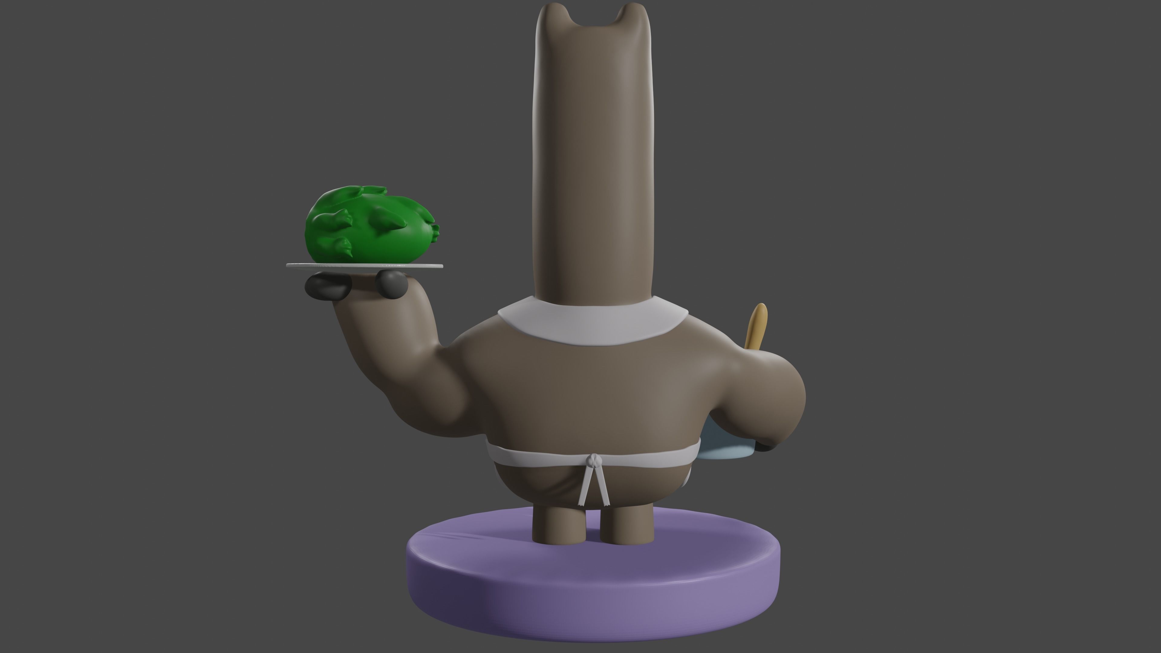 Shnitzel Chowder 3D Print 3D print model_2