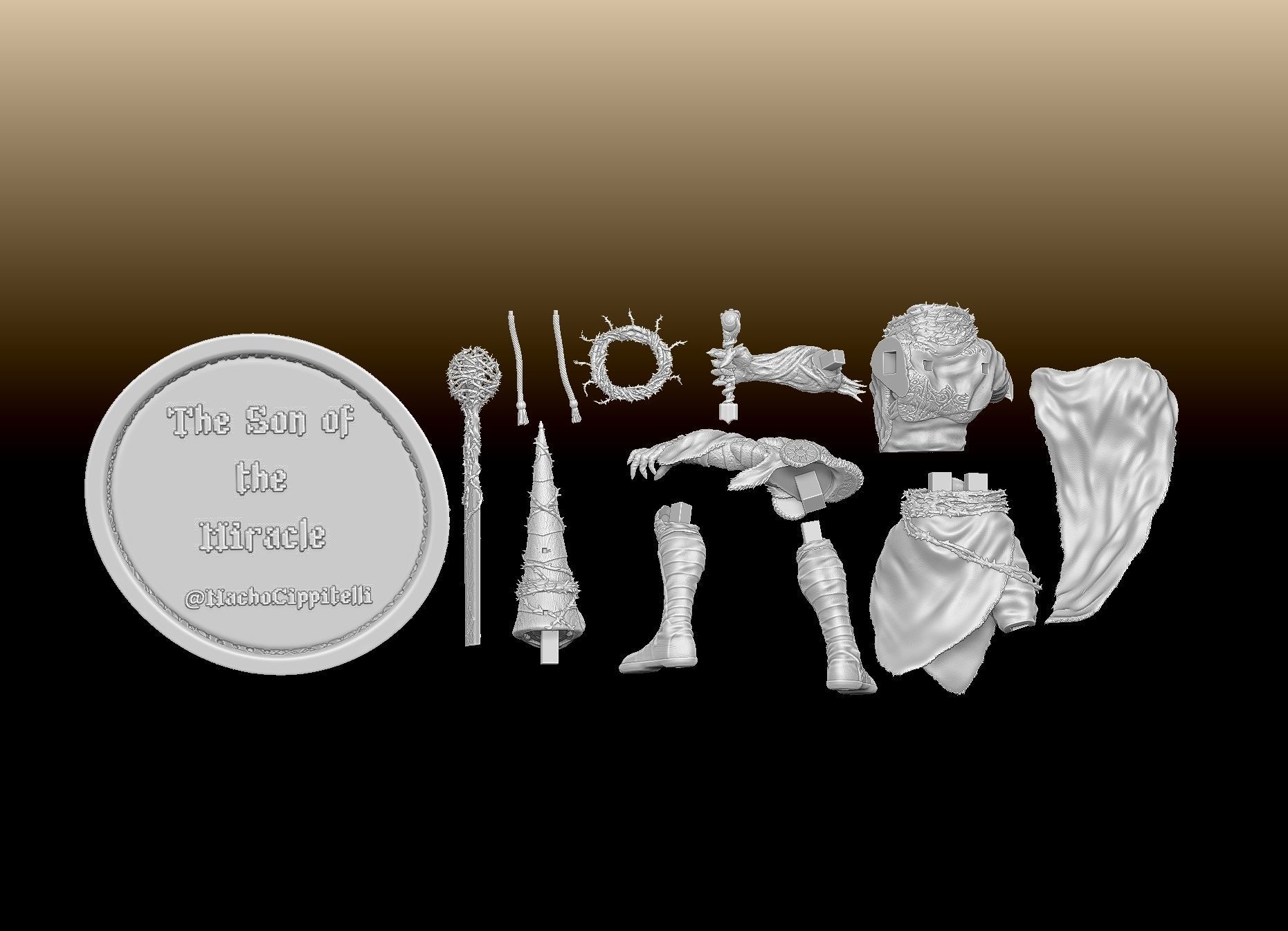 Penitent One - Son of the Miracle 3D print model_9