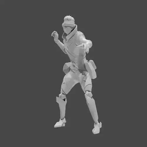 Apex Legends Character 3D Print OBJ STL File Octane  2