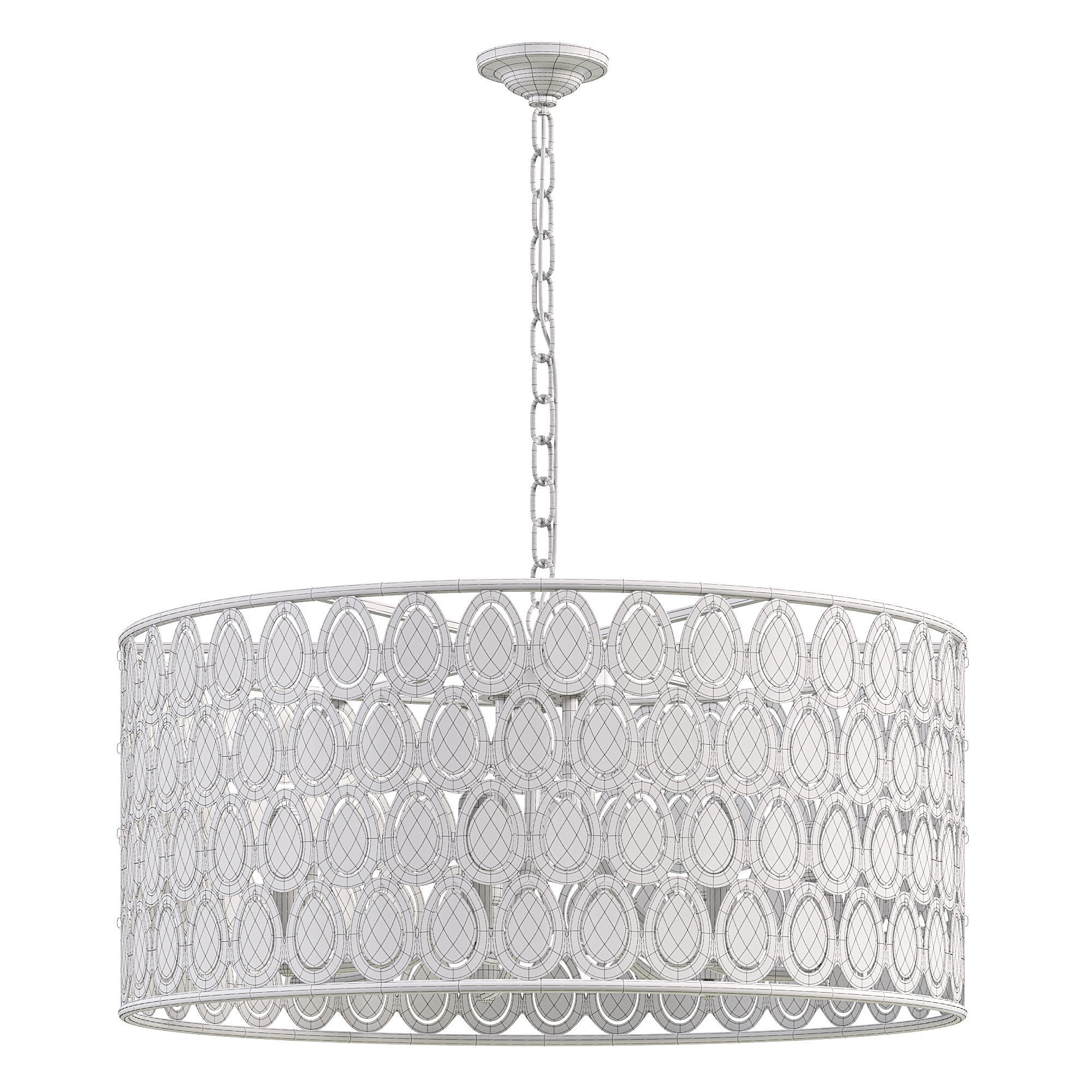 Splashes of Champagne Chandelier by Lalume 3D model_2