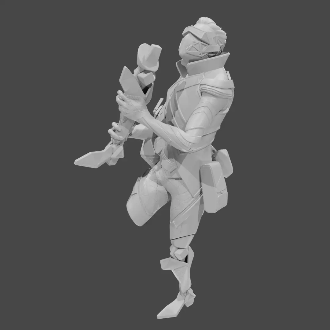 Apex Legends Character 3D Print OBJ STL File Octane 5 3D print model