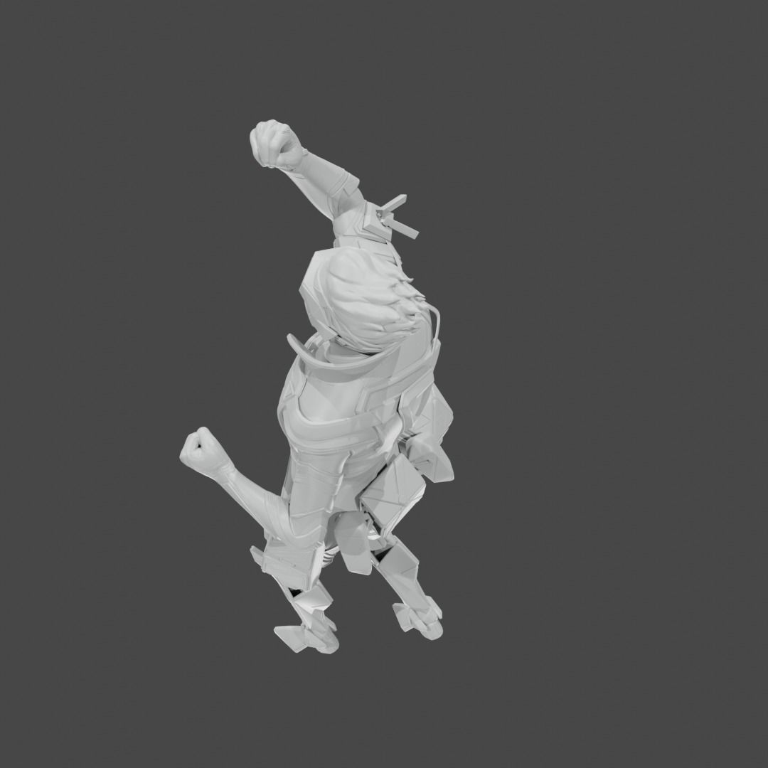 Apex Legends Character 3D Print OBJ STL File Octane  7 3D print model_2