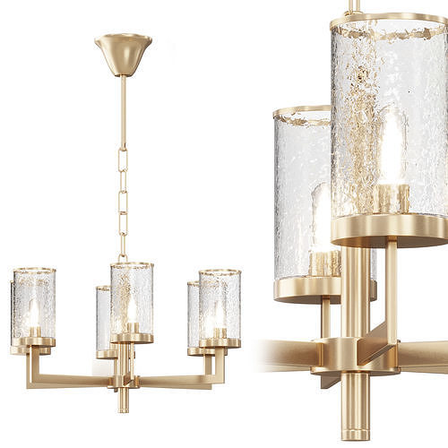 Kelly Wearstler LIAISON ONE TIER Chandelier 7 by lalume 3D model