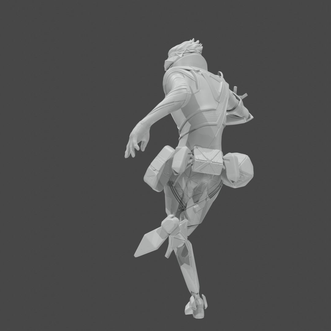 Apex Legends Character 3D Print OBJ STL File Octane  8 3D print model_2