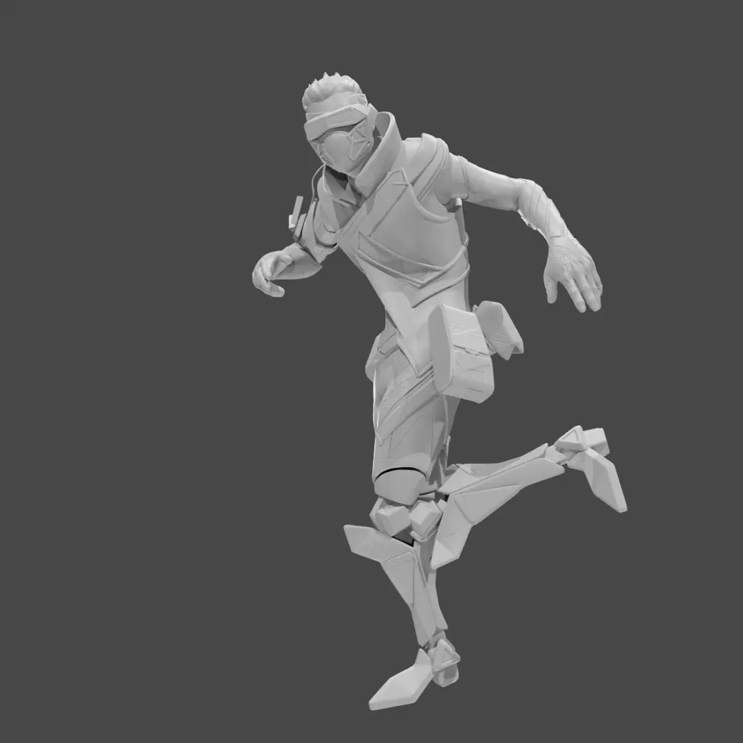Apex Legends Character 3D Print OBJ STL File Octane  8 3D print model_0