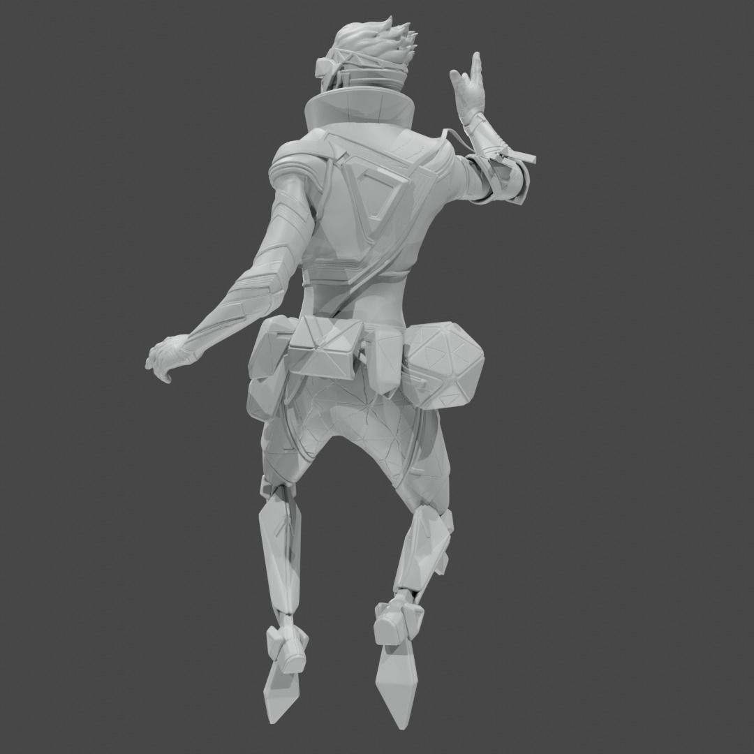 Apex Legends Character 3D Print OBJ STL File Octane  9 3D print model_2