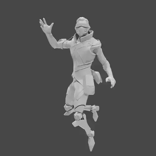 Apex Legends Character 3D Print OBJ STL File Octane  9 3D print model