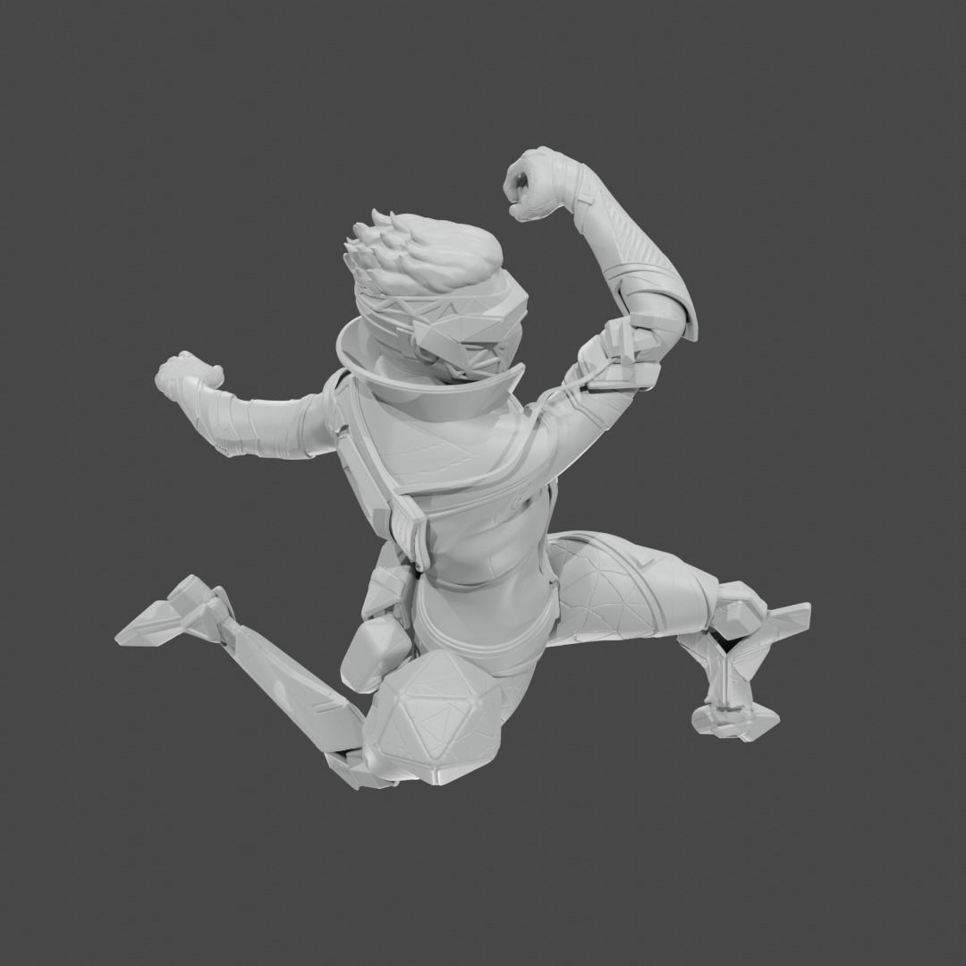 Apex Legends Character 3D Print OBJ STL File Octane  10 3D print model_2