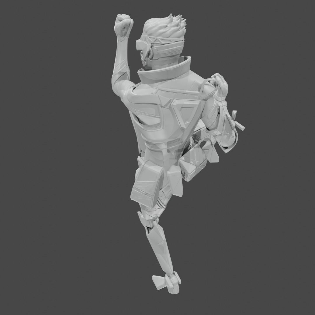 Apex Legends Character 3D Print OBJ STL File Octane  11 3D print model_2