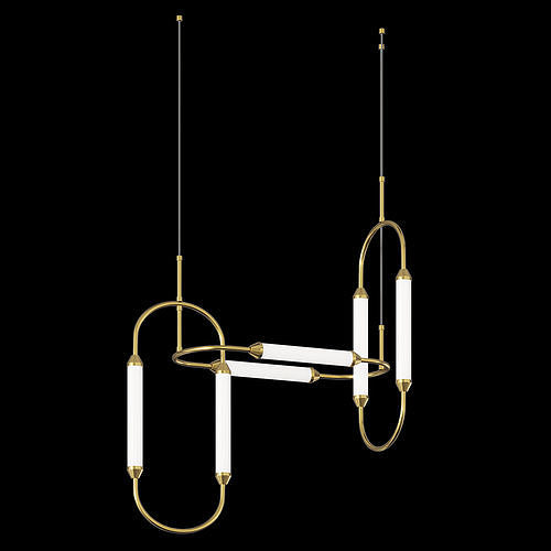 Giopato Coombes CIRQUE chandelier By LaLume  3D model