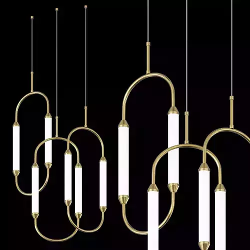 Giopato  Coombes CIRQUE chandelier by Lalume