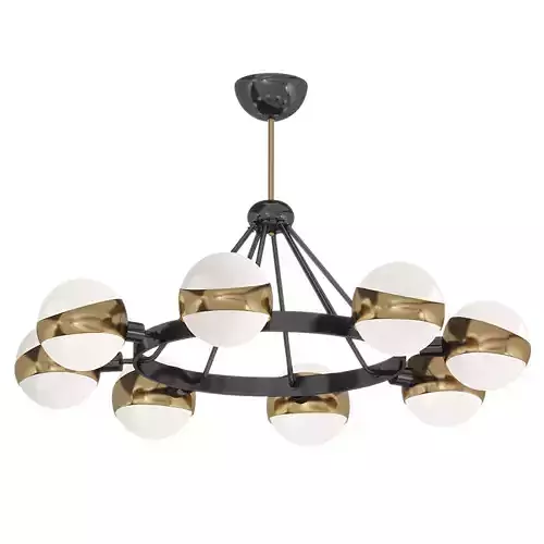 Hold Ball Brass Chandelier by Lalume