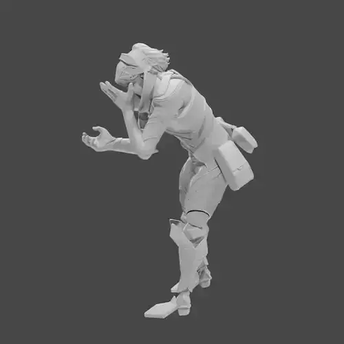 Apex Legends Character 3D Print OBJ STL File Octane  16 3D print model
