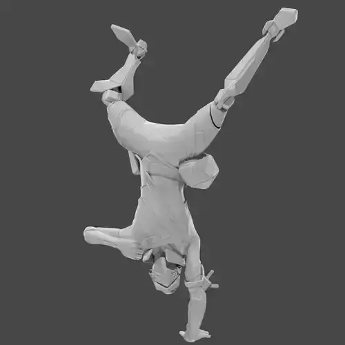 Apex Legends Character 3D Print OBJ STL File Octane  17