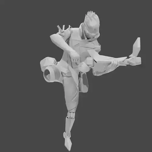 Apex Legends Character 3D Print OBJ STL File Octane  19 3D print model
