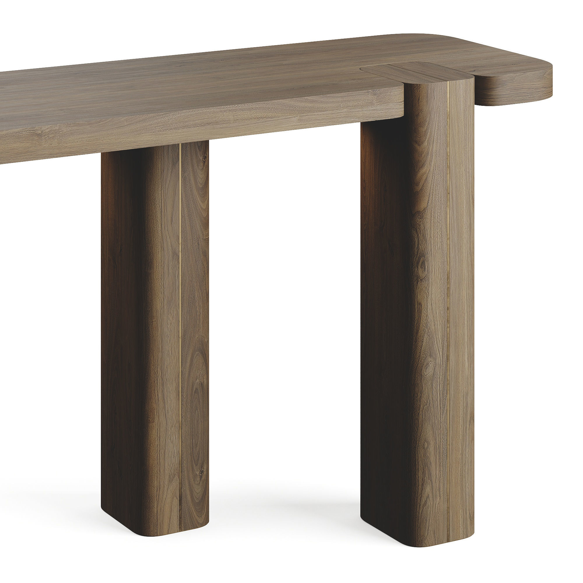 Rosie Console Table by Luxlucia Casa 3D model_2