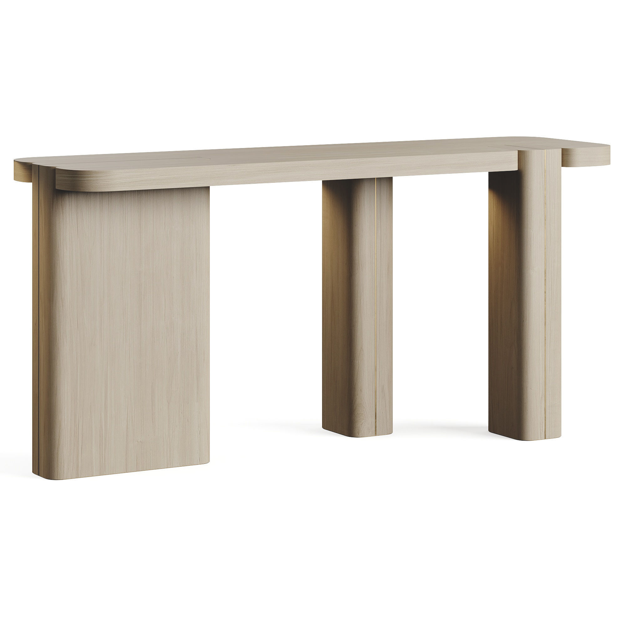 Rosie Console Table by Luxlucia Casa 3D model_1