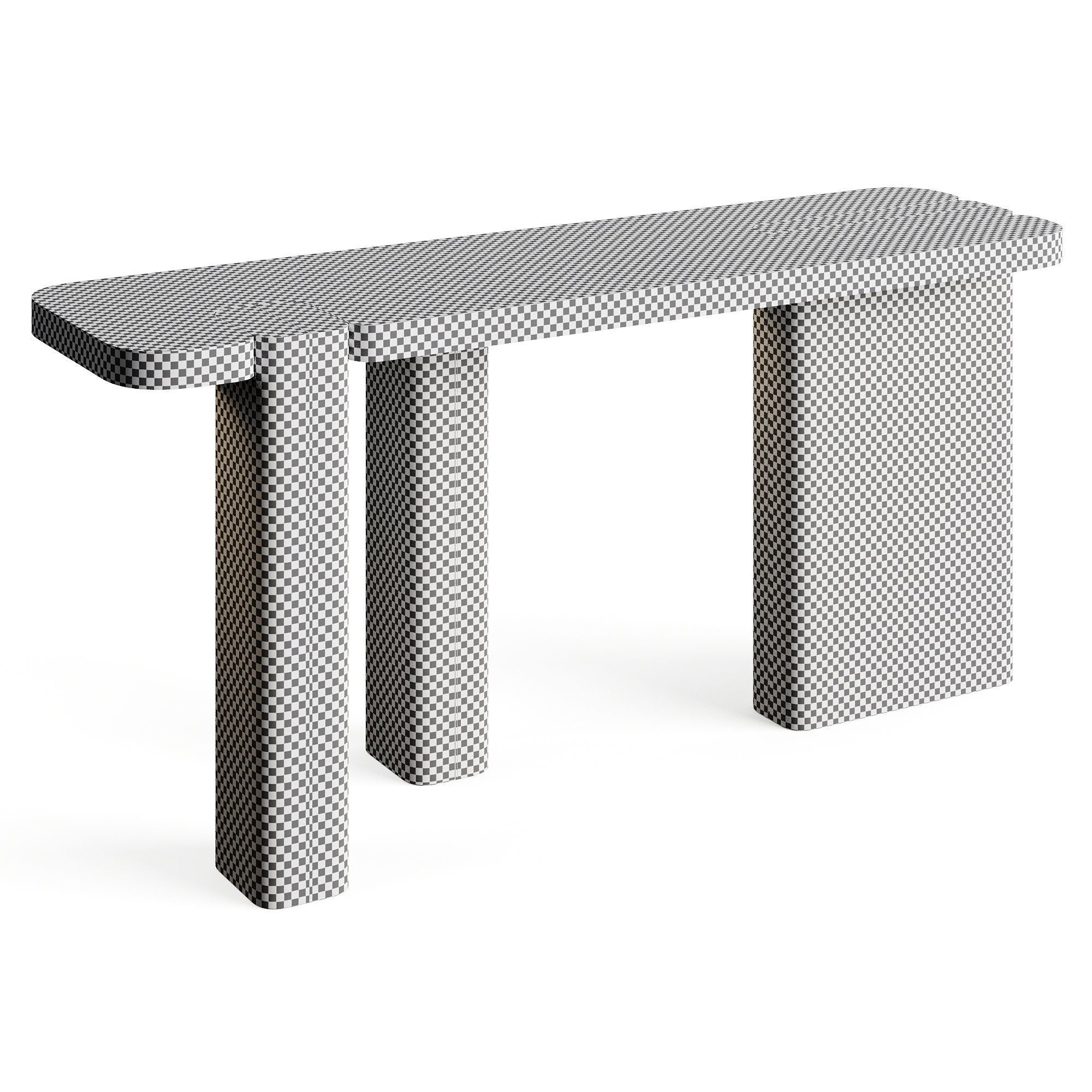 Rosie Console Table by Luxlucia Casa 3D model_6