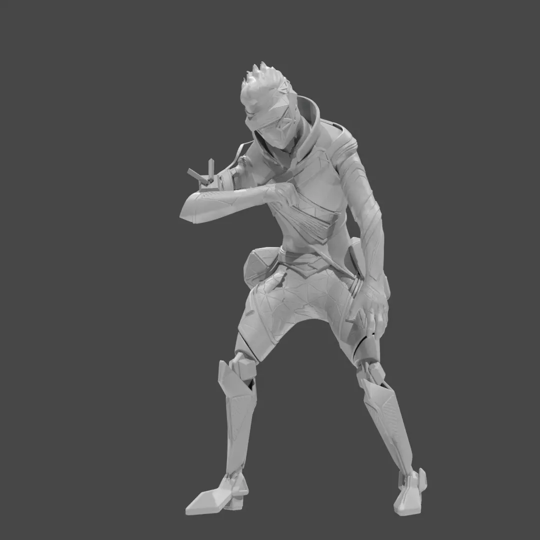Apex Legends Character 3D Print OBJ STL File Octane 20 3D print model