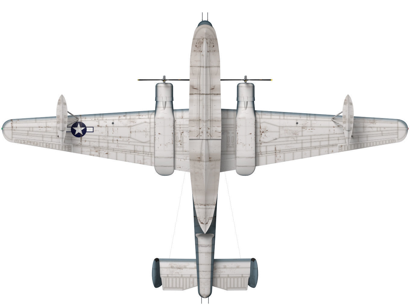 Martin PBM 5 mariner 3D model_12