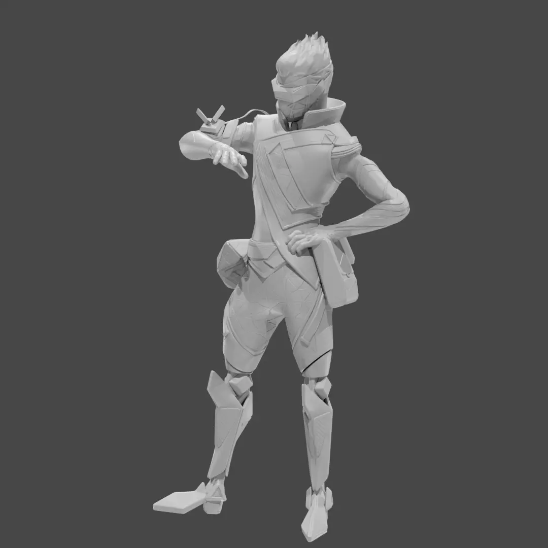 Apex Legends Character 3D Print OBJ STL File Octane 23 3D print model