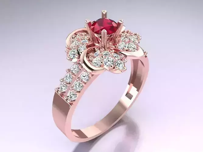 Diamond Ring - Womens Rings - N3290