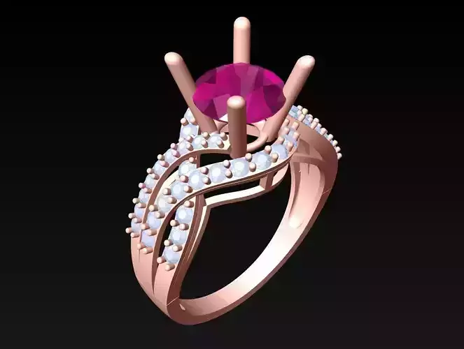 Diamond Ring - Womens Rings - N3317