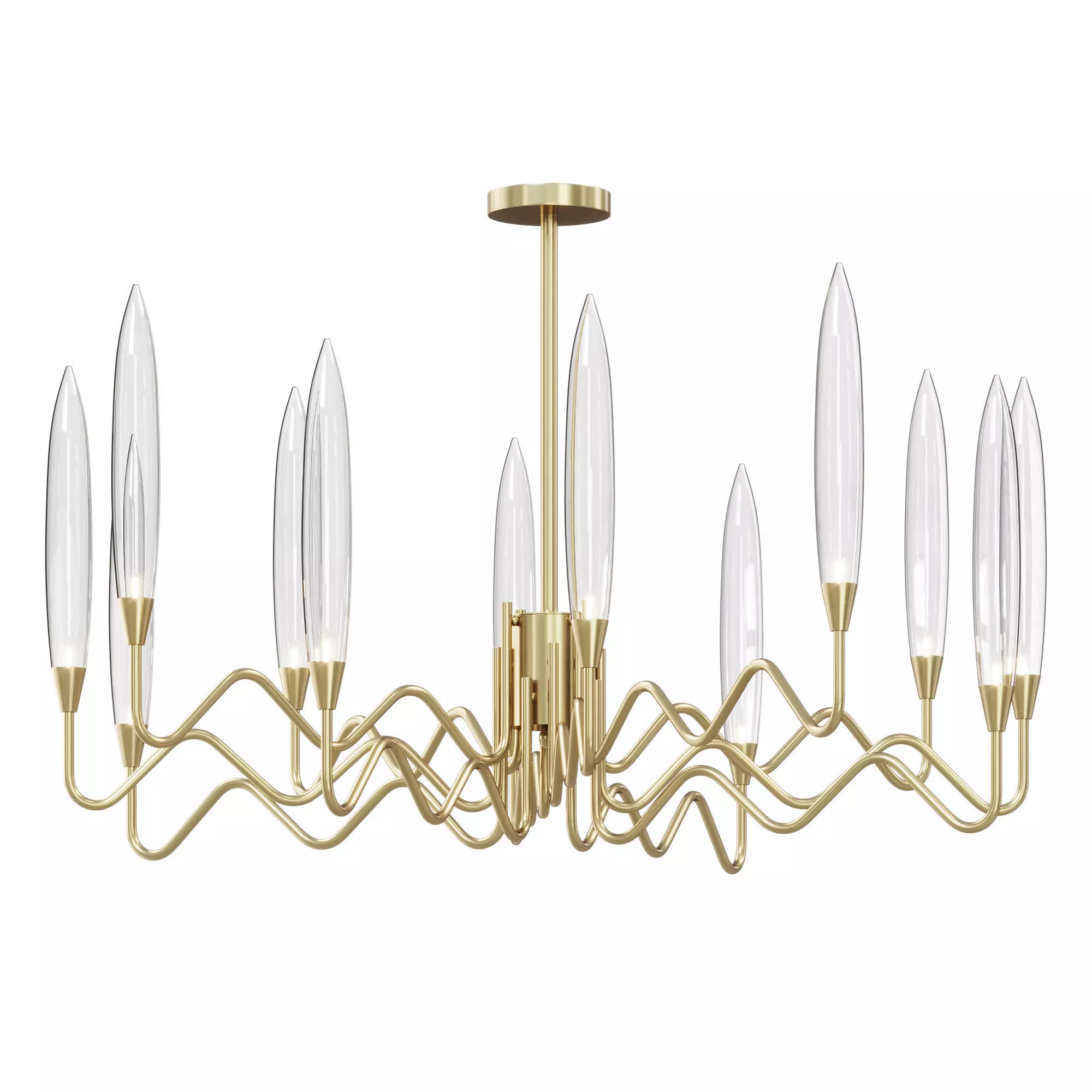 MELVIN Chandelier by Lalume 3D model_0