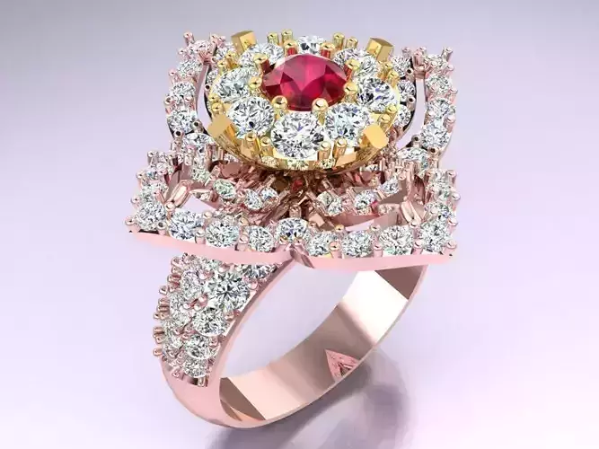 Diamond Ring - Womens Rings - N3550