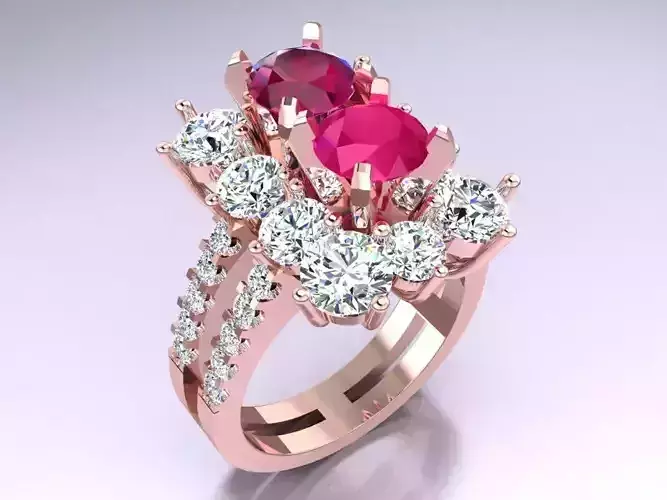 Diamond Ring - Womens Rings - N3734