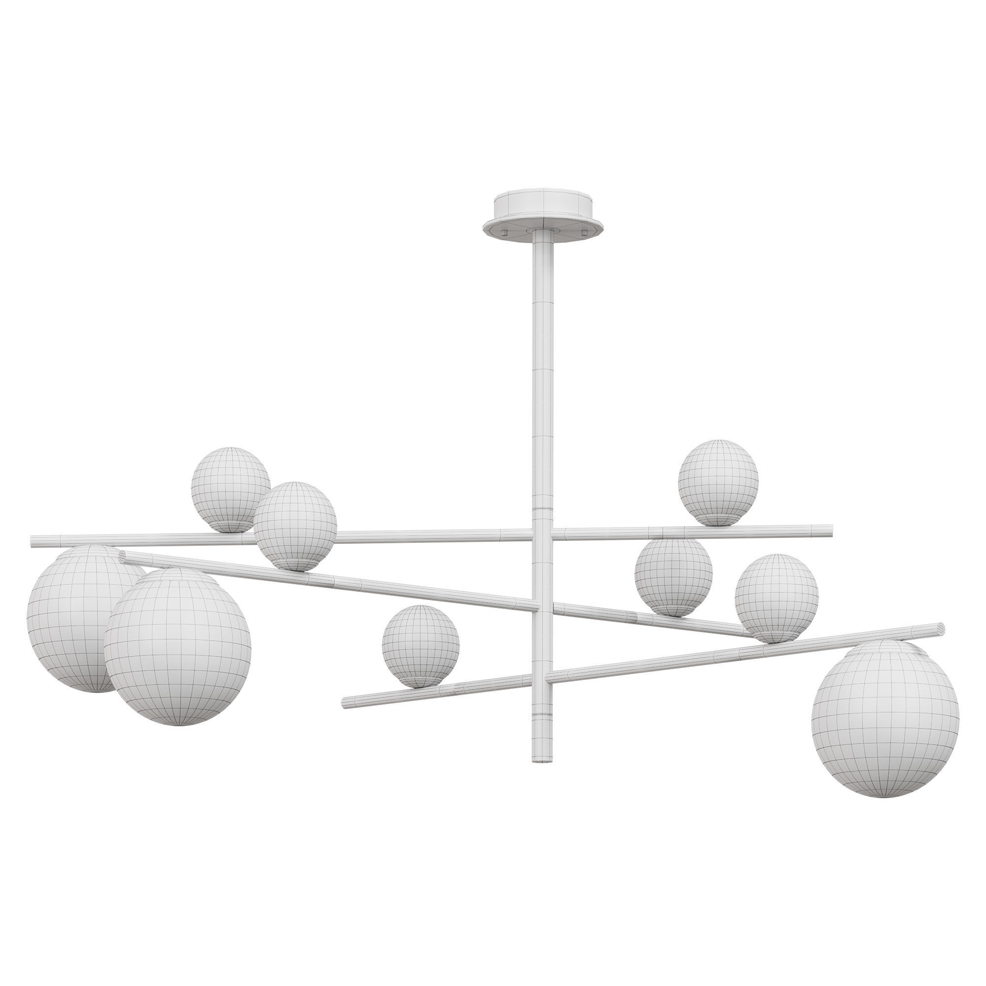 DOMINGO chandelier by Lalume 3D model_2