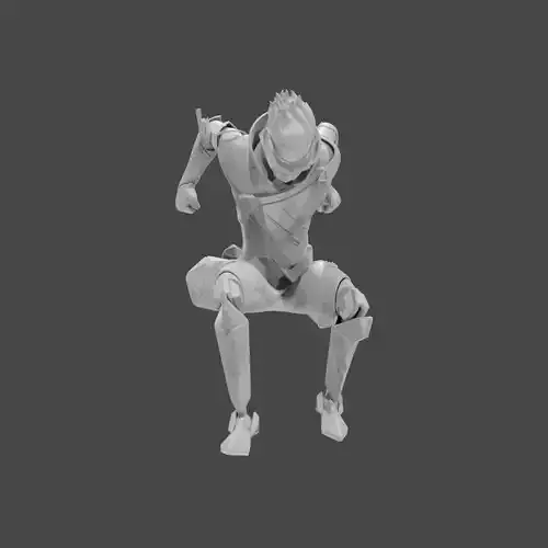Apex Legends Character 3D Print OBJ STL File Octane  28