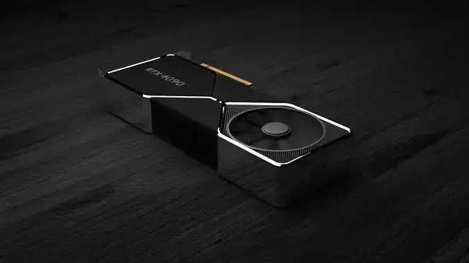 rtx 4090 3D model