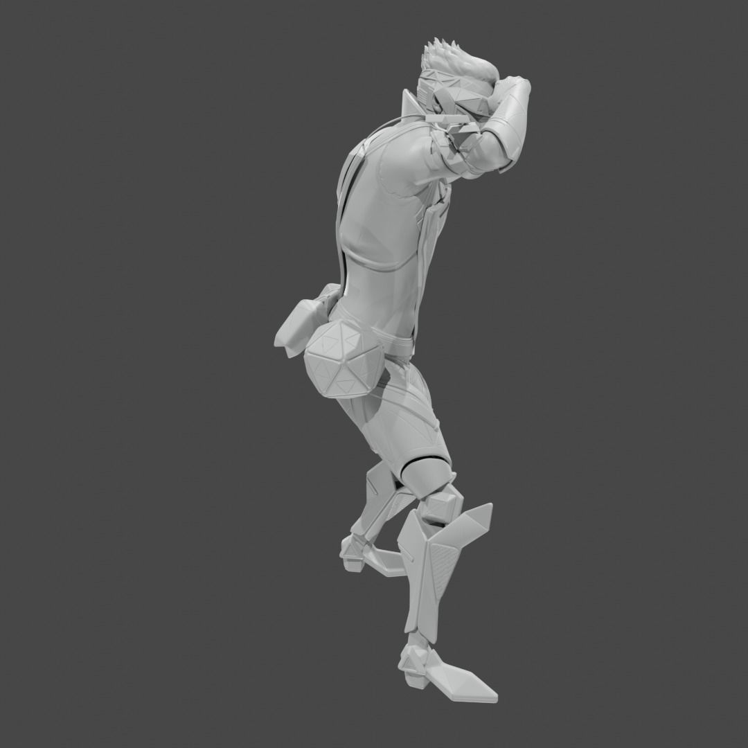 Apex Legends Character 3D Print OBJ STL File Octane  30 3D print model_1