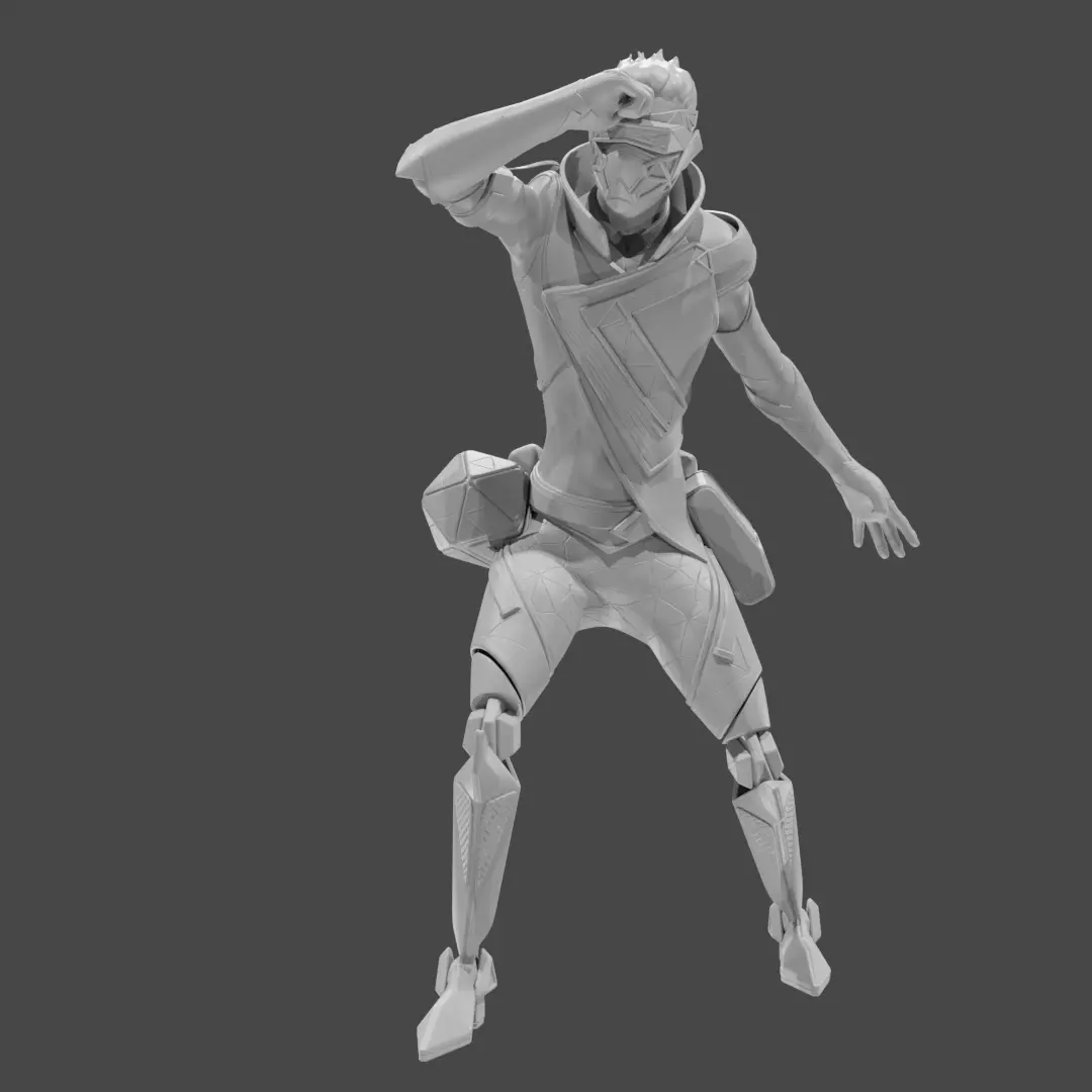 Apex Legends Character 3D Print OBJ STL File Octane  30 3D print model_0