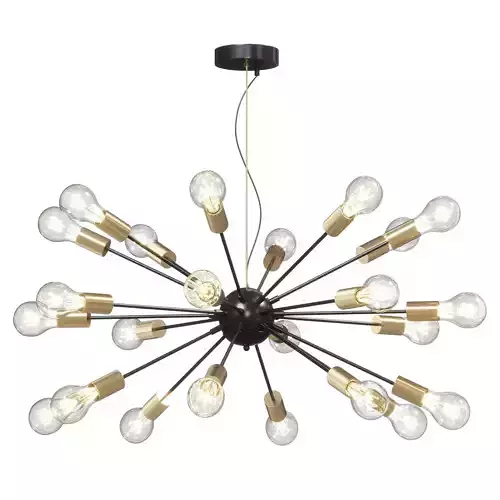 Sputnik 12 Black and Gold by lalume