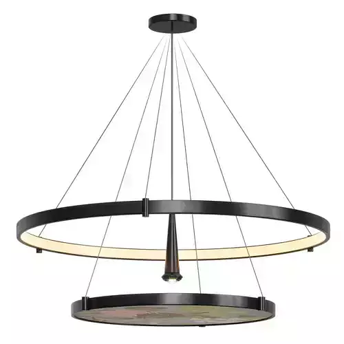 Frosty Chandelier by Lalume 3D model