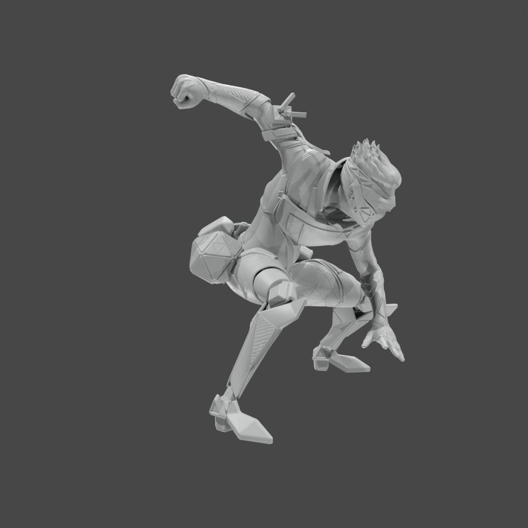 Apex Legends Character 3D Print OBJ STL File Octane  32 3D print model_1