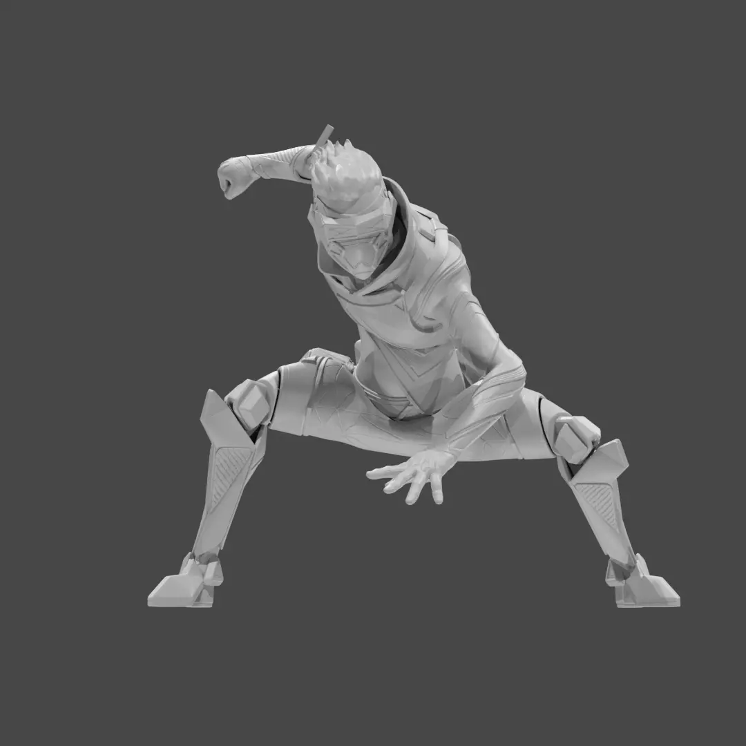 Apex Legends Character 3D Print OBJ STL File Octane  32 3D print model_0