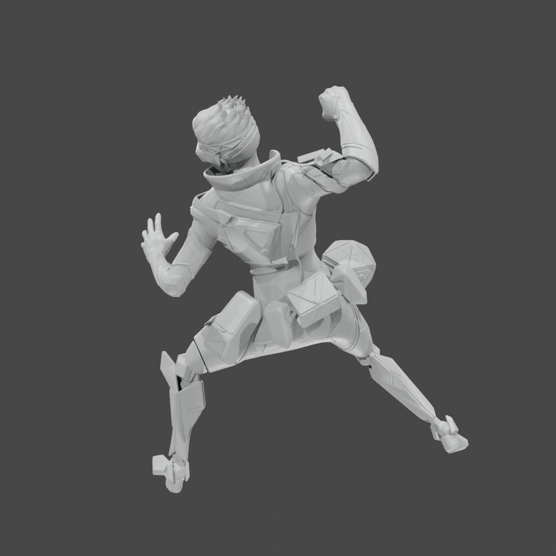 Apex Legends Character 3D Print OBJ STL File Octane  33 3D print model_2