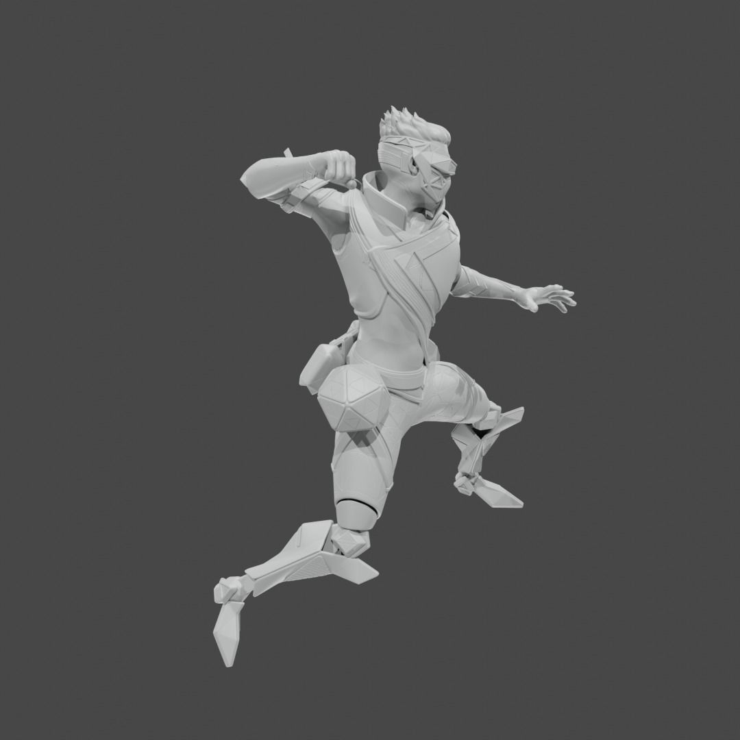 Apex Legends Character 3D Print OBJ STL File Octane  33 3D print model_1